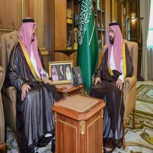 أمير جازان يستقبل مدير المركز الوطني للرقابة على الالتزام البيئي بالمنطقة
