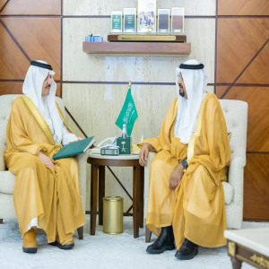 أمير المنطقة الشرقية يستقبل الرئيس التنفيذي لهيئة تطوير محمية الإمام عبدالعزيز بن محمد الملكية