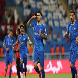 الهلال يتجاوز الرائد بثنائية نيفيز ويبلغ دور الـ16 في كأس الملك