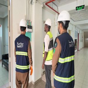 الدفاع المدني يكثف جولاته الميدانية الوقائية في المنشآت التعليمية