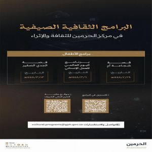 هيئة العناية بالحرمين تقدم برامج ثقافية وإثرائية للأطفال في مكتبة الحرم المكي