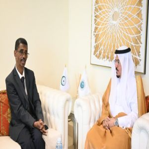المدير التنفيذي للهيئة الدائمة المستقلة لحقوق الإنسان يستقبل مساعد رئيس المفوضية القومية لحقوق الإنسان في جمهورية السودان