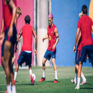 بعد غياب مباراتين.. برشلونة يستعيد جافي