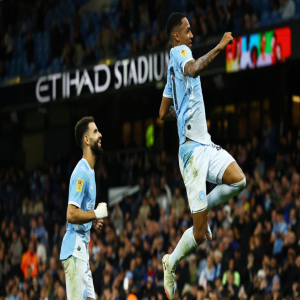 مانشستر سيتي يكتسح نوريتش بخماسية في كأس كاراباو