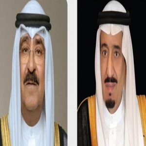 القيادة الكويتية تهنئ خادم الحرمين الشريفين بمناسبة اليوم الوطني السعودي