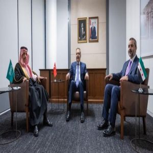 سمو وزير الخارجية يعقد اجتماعًا مع وزيري خارجية سوريا وتركيا على هامش أعمال الجمعية العامة للأمم المتحدة