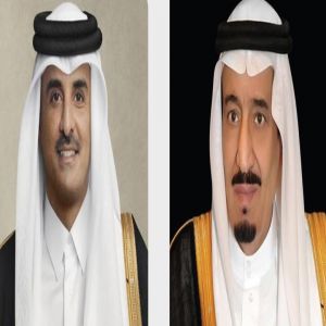 خادم الحرمين الشريفين يبعث دعوة لأمير دولة قطر للمشاركة في القمة الخليجية الأوروبية الثانية