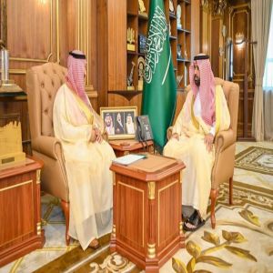 أمير جازان يستقبل مدير فرع وزارة البيئة والمياه والزراعة بالمنطقة