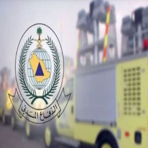 الدفاع المدني بالرياض يُخمد حريقا في محلين تجاريين بحي منفوحة