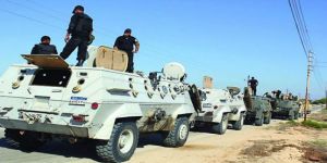 الجيش المصري يعلن مقتل 45 إرهابياً في سيناء