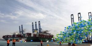 ميناء جدة يستقبل أكبر ناقلة حاويات بالعالم