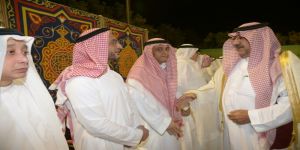 أمراء ومسئولين ووجهاء يعزون أسرة الناغي في عميدهم أحمد