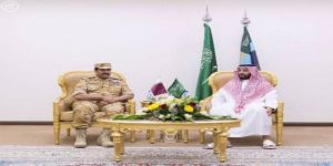 وزير الدولة لشؤون الدفاع بدولة قطر يصل الرياض