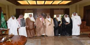 الأمير مشعل بن ماجد يستقبل رئيس وأعضاء  مجلس إدارة جمعية الأيدي الحرفية الخيرية بمنطقة مكة المكرمة