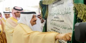 أمير الرياض يفتتح المقر الجديد لحراج ابن قاسم