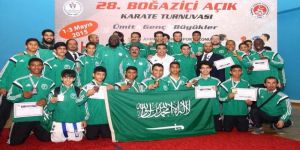 اخضر الكاراتيه يصل الرياض بعد تحقيقه وصافة بطولة البسفور