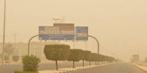 استمرار موجة الغبار على الرياض والشرقية ونجران